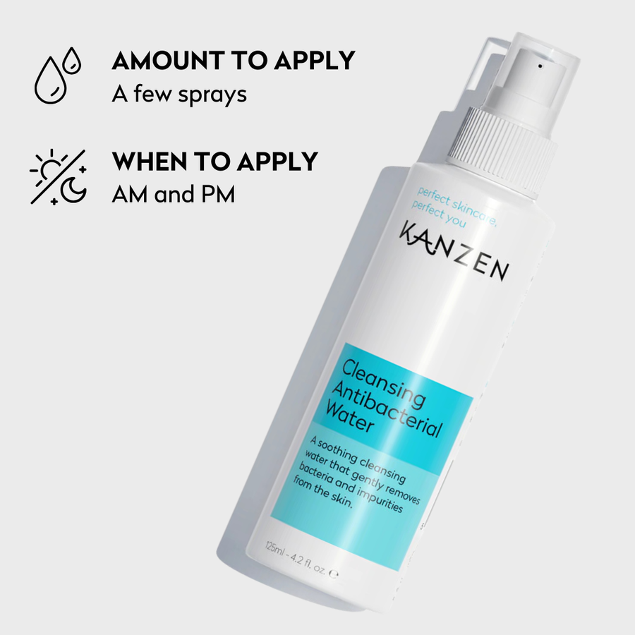 Kanzen Skincare | Derma Anti-Bacterial Hypochlorous Acid Cleansing Water